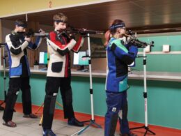 Jugendliche Kugelsport Schützen bei der Kreismeisterschaft in Schwerin